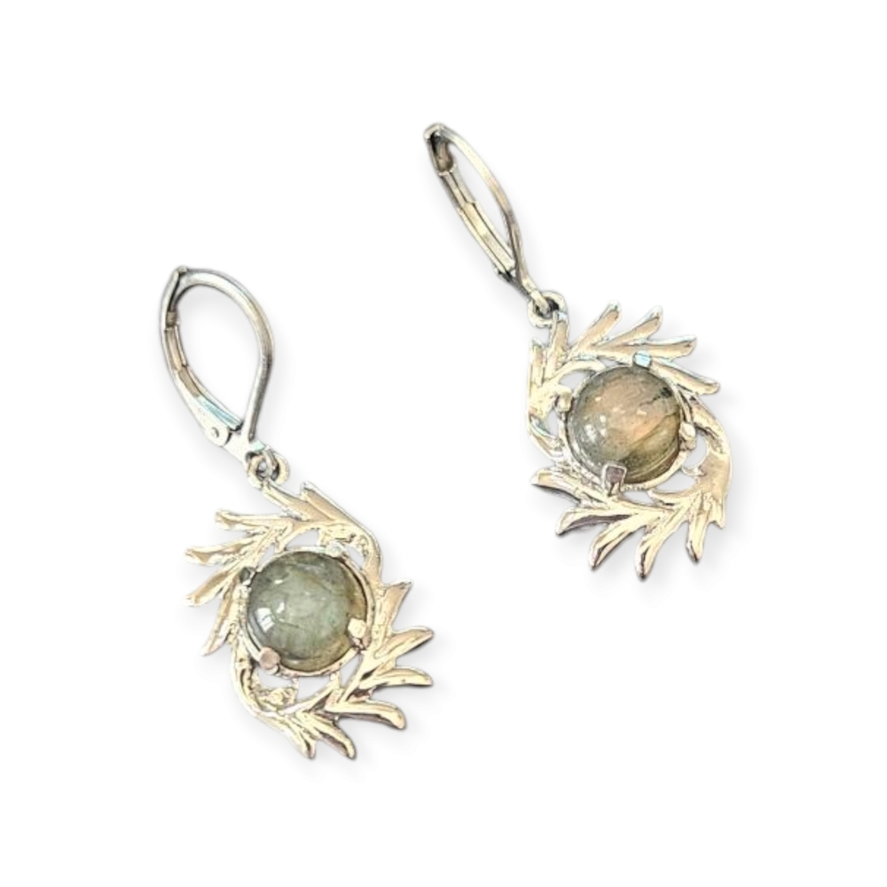 Labradorite Drop Earrings
